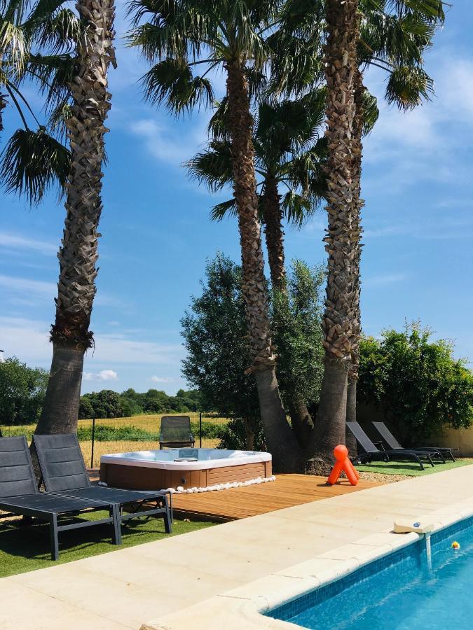 La Villa Mediterranee Wellness Spa Piscine Saint-Drezery ภายนอก รูปภาพ
